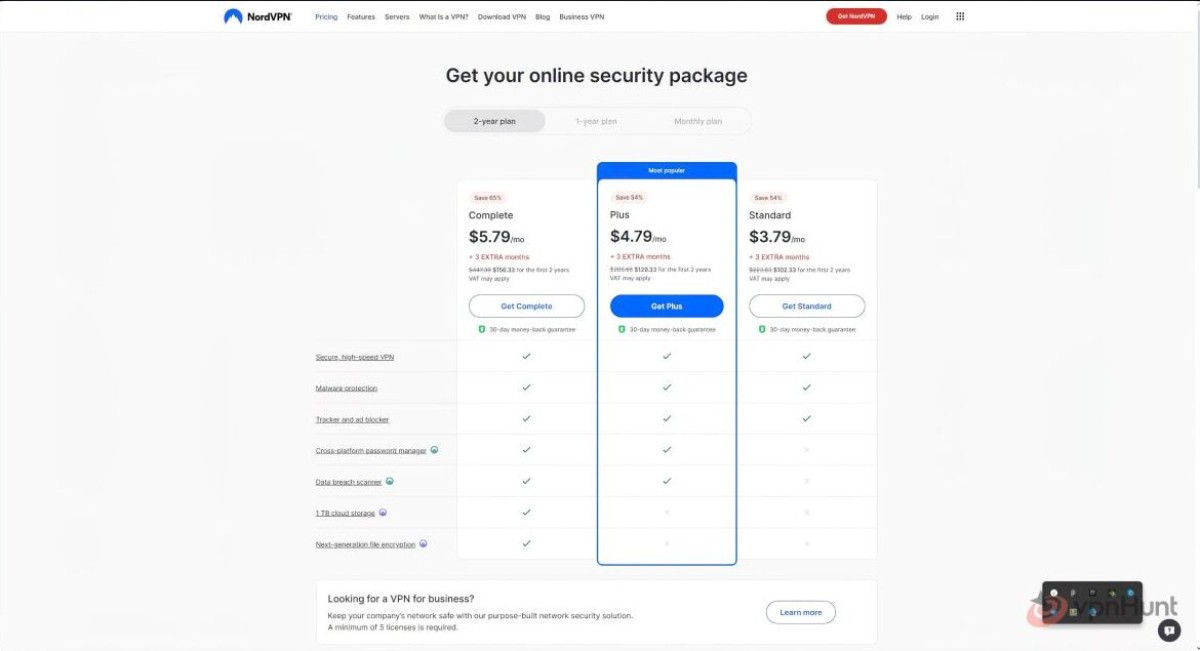 nord vpn pricing