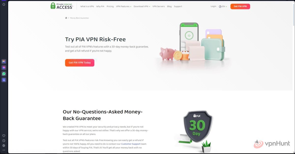 pia vpn review