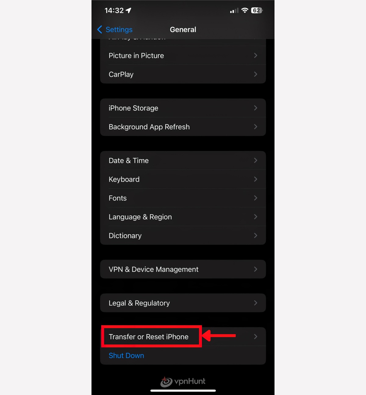 vpn automatically turns on iphone