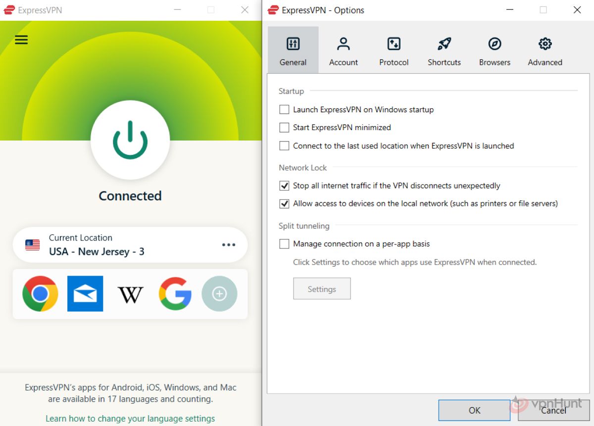 nordvpn dns leak test