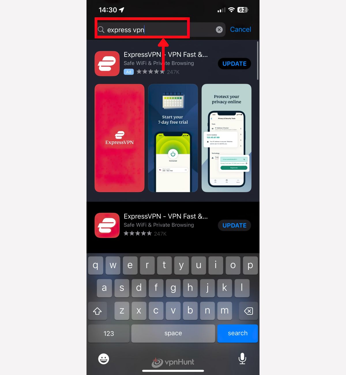iphone vpn keeps turning back on