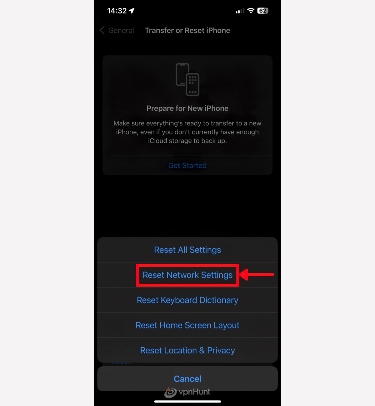 vpn keeps turning on and off iphone