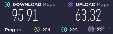 nordvpn speed