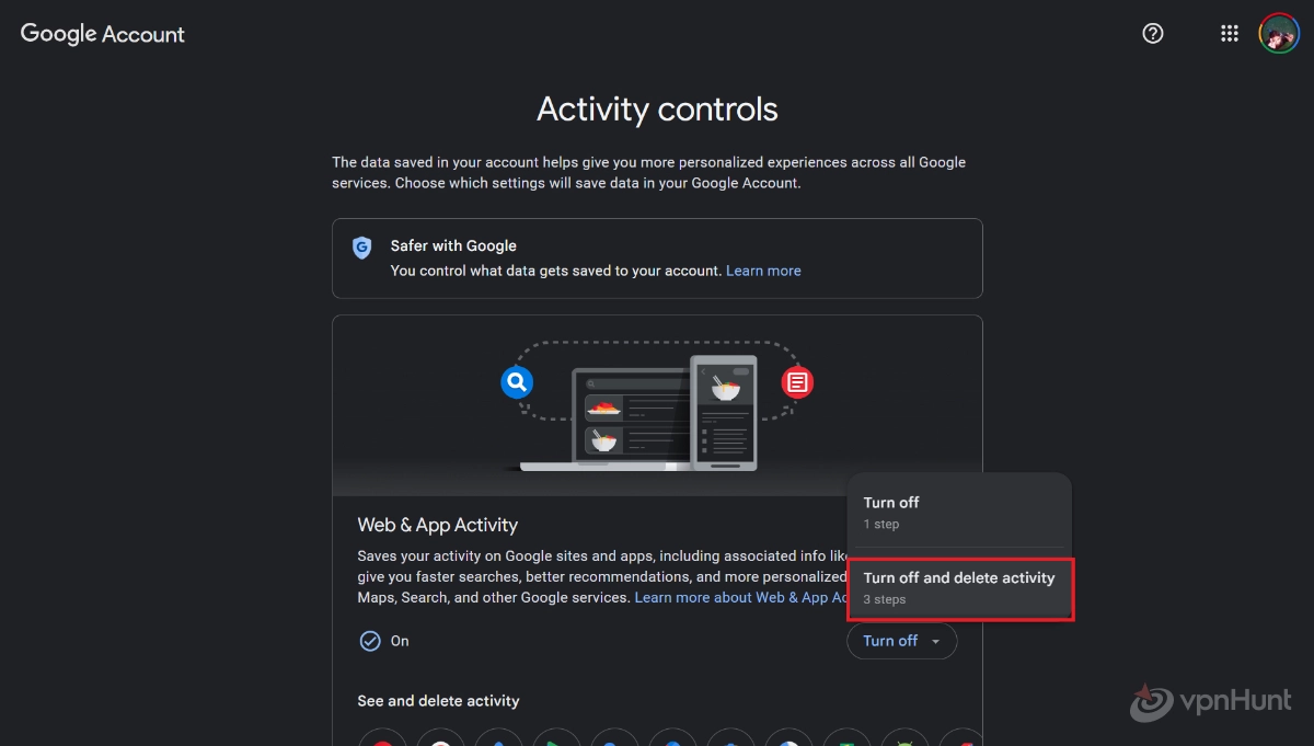 how to delete google search history on mac