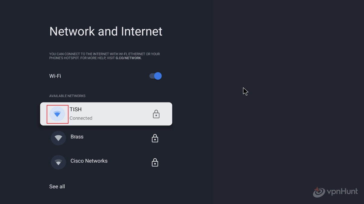 how to connect tcl tv to wifi without remote