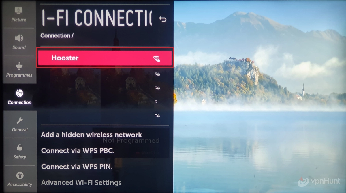 how to connect tv to wifi without remote lg