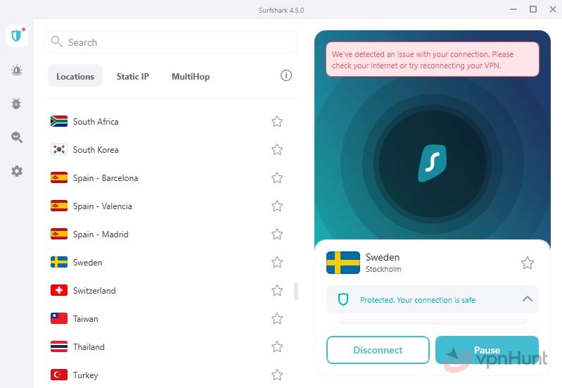 shark vpn test