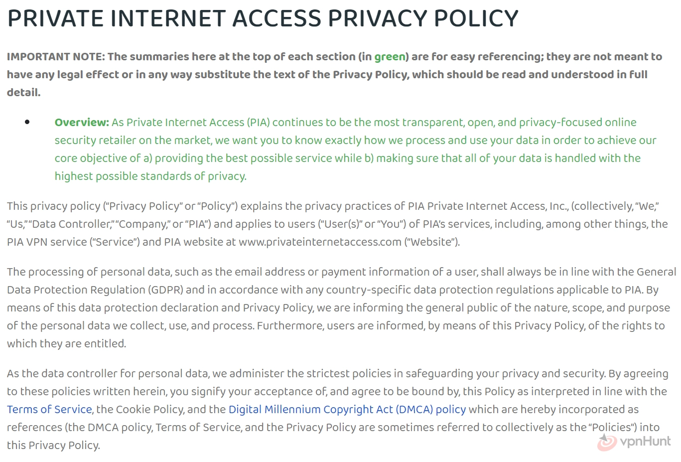 private internet access review