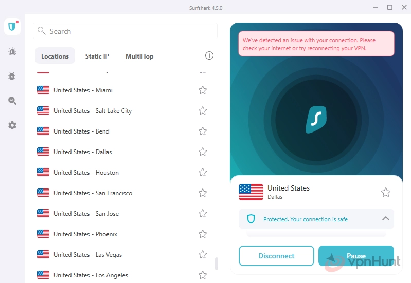 surfshark features
