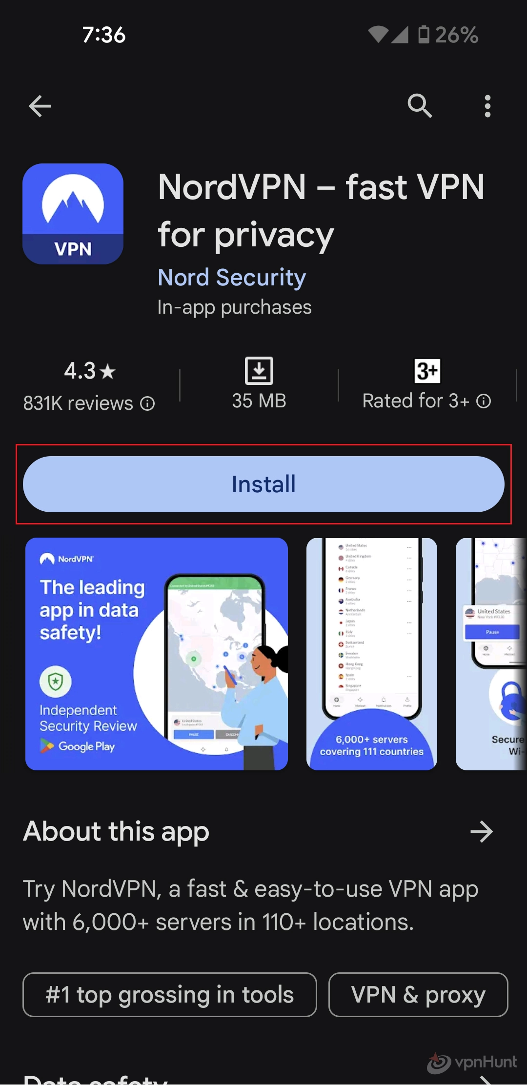 nordvpn 1 year plan