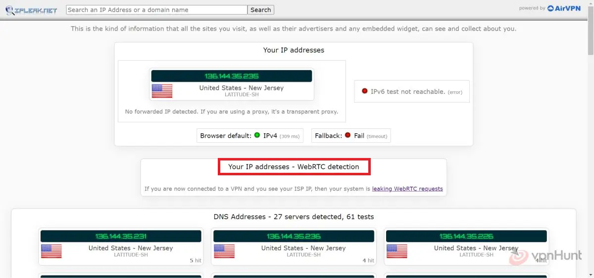 vpn leak testing tool