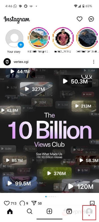 instagram music search not working