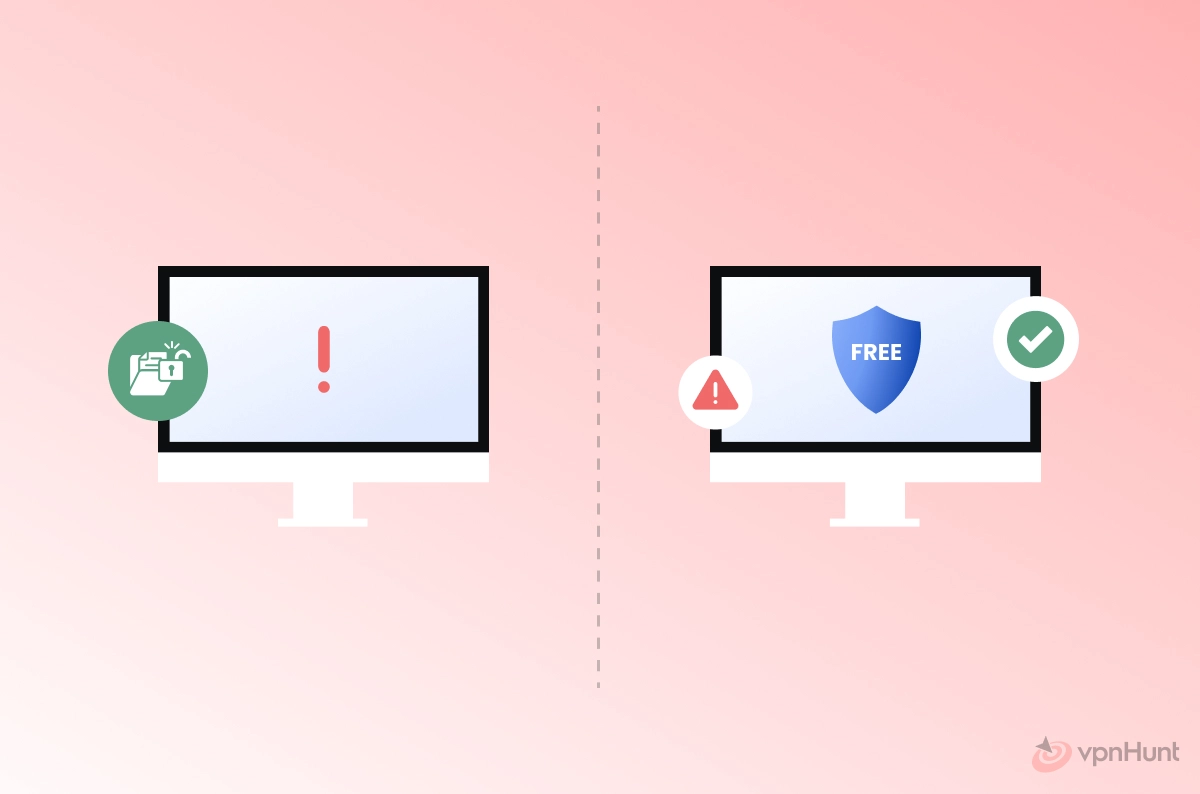 free vpn vs no vpn